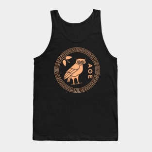 Owl of Athena Tank Top